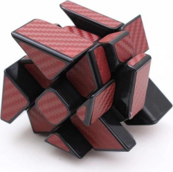 Carbon Fibre Windmill Mirrior Cube red