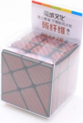 Carbon Fibre Windmill Mirrior Cube red